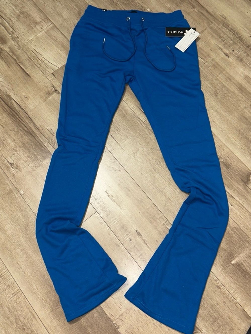 Women' Blue Flare Performance Pants